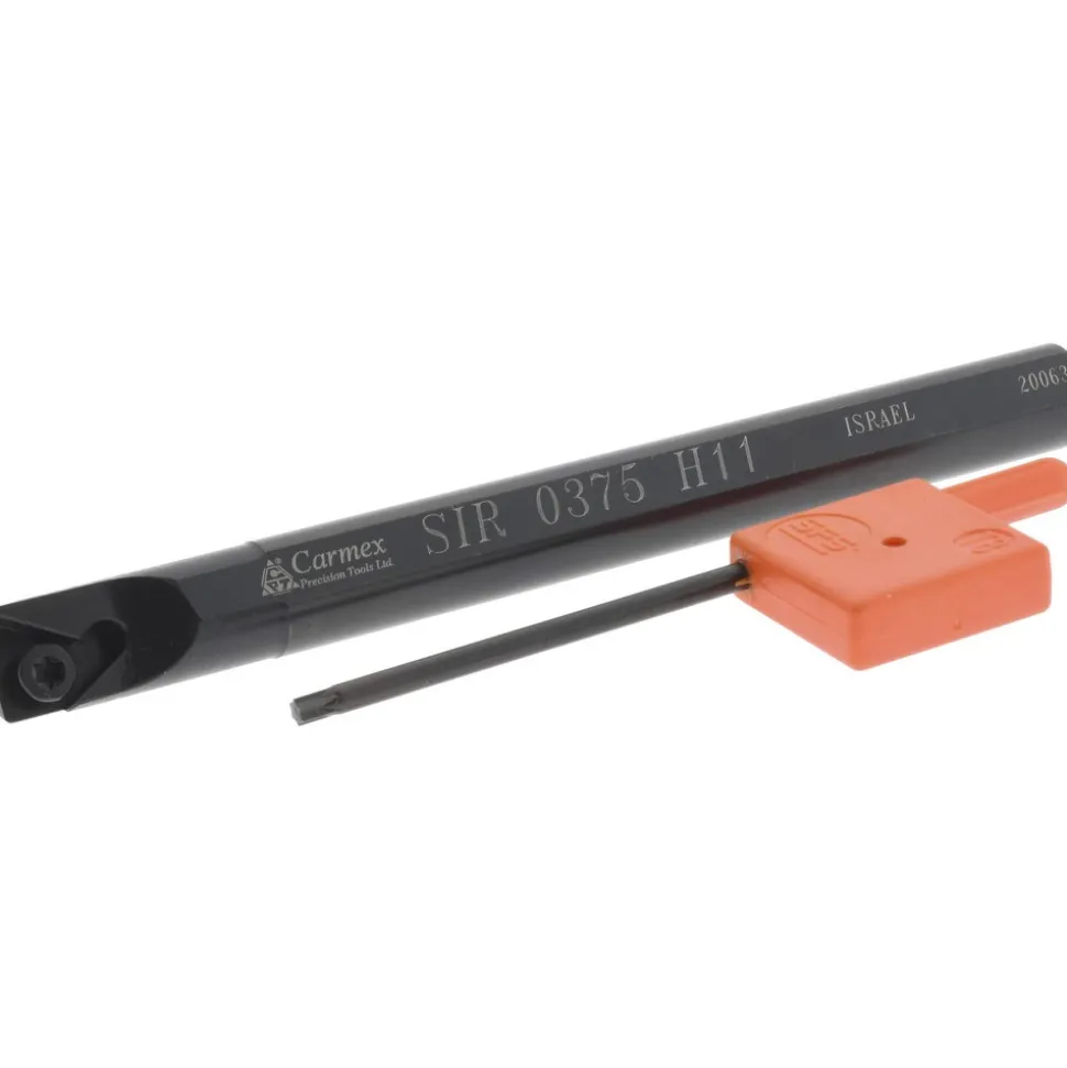 Indexable Threading Toolholder: Internal, Right Hand, 3/8 x 3/8" Shank