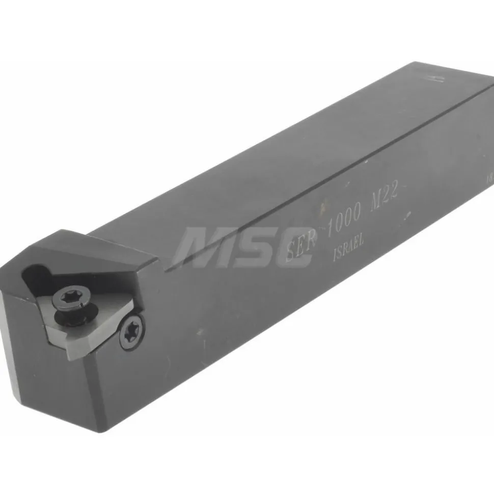 Indexable Threading Toolholder: External, Right Hand, 1 x 1" Shank