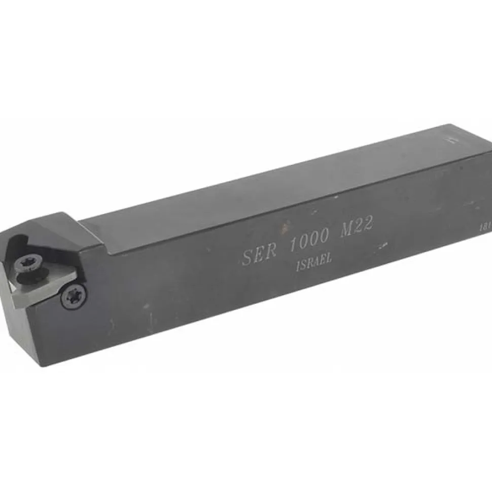 Indexable Threading Toolholder: External, Right Hand, 1 x 1" Shank