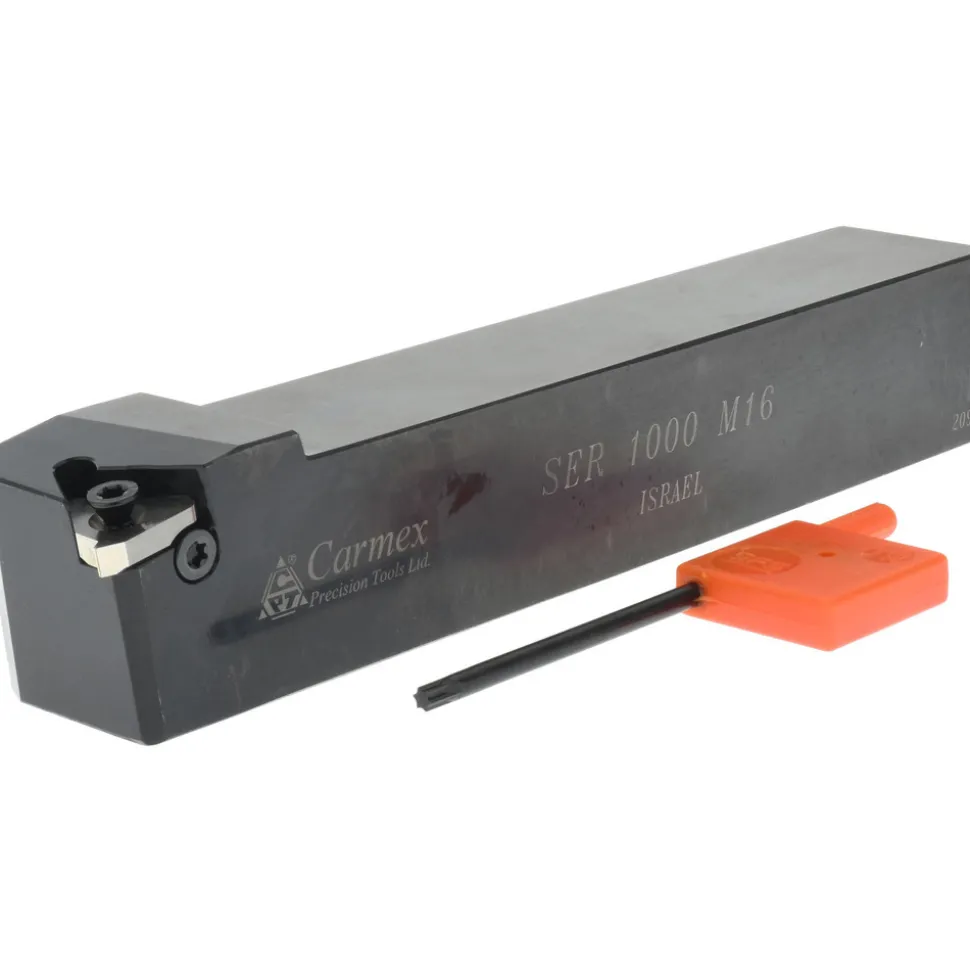 Indexable Threading Toolholder: External, Right Hand, 1 x 1" Shank