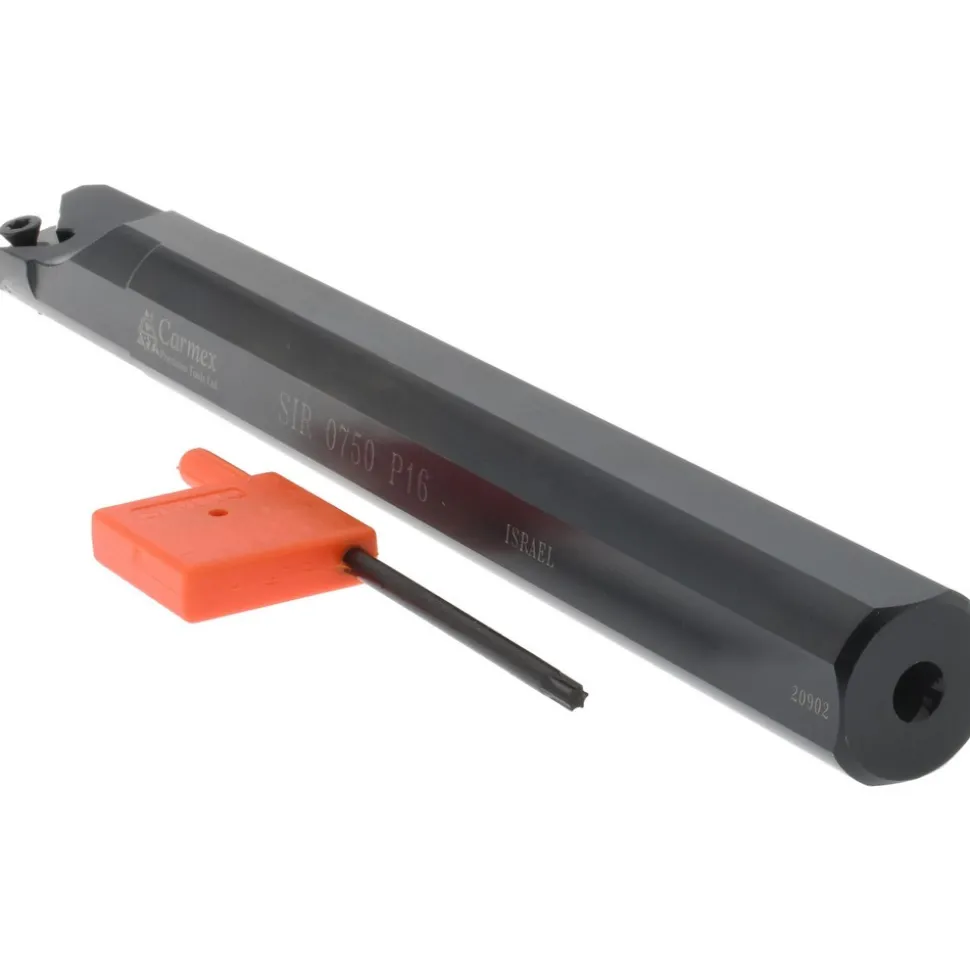 Indexable Threading Toolholder: Internal, Right Hand, 3/4 x 3/4" Shank