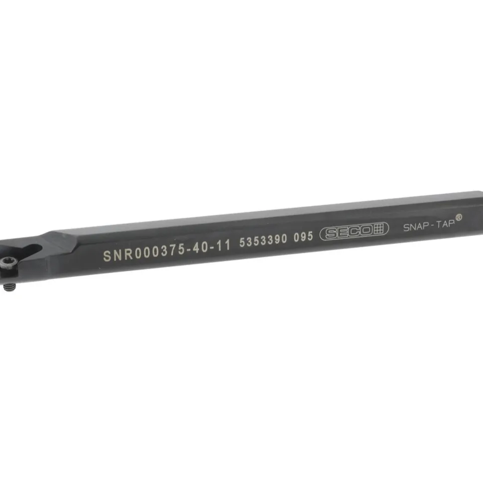 Indexable Threading Toolholder: Internal, Right Hand, Uses 1.5 Inserts, 0.336 x 3/8" Shank