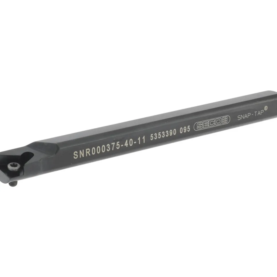 Indexable Threading Toolholder: Internal, Right Hand, Uses 1.5 Inserts, 0.336 x 3/8" Shank