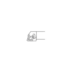 Indexable Threading Toolholder: External, Right Hand, 1 x 1" Shank
