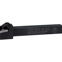 Indexable Threading Toolholder: External, Right Hand, Uses 1.5 Inserts, 1/2 x 1/2