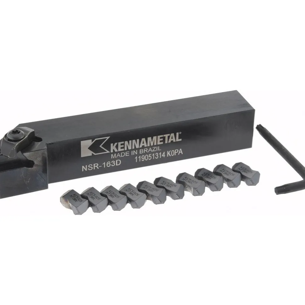 Indexable Threading Toolholder: Right Hand, 1 x 1" Shank