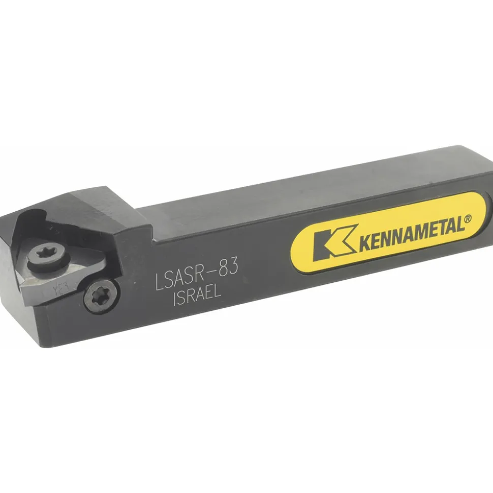 Indexable Threading Toolholder: External, Right Hand, 1/2 x 1/2" Shank