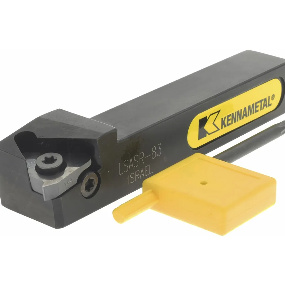 Indexable Threading Toolholder: External, Right Hand, 1/2 x 1/2" Shank