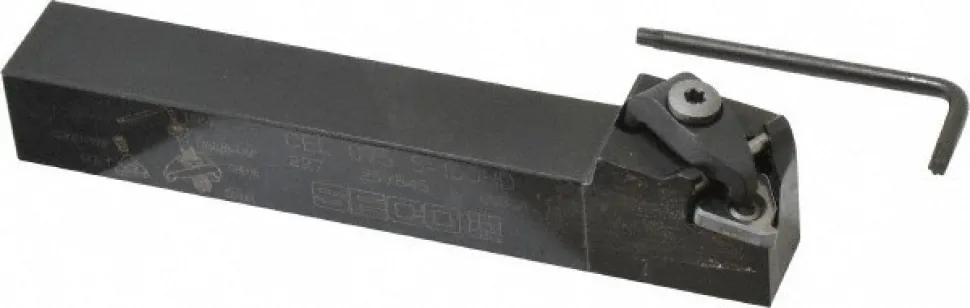 Indexable Threading Toolholder: External, Left Hand, Uses 1 Inserts, 3/4 x 3/4" Shank