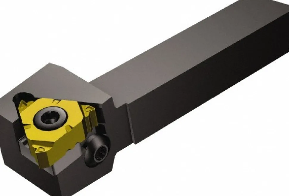 Indexable Threading Toolholder: External, Right Hand, 1/2 x 1/2" Shank