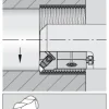 Indexable Threading Toolholder: Internal & External, Right Hand, 1-1/4 x 1-1/4" Shank