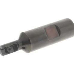 Indexable Thread Mill: 0.5" Cut Dia, 0.7" Max Hole Depth, Alloy Steel