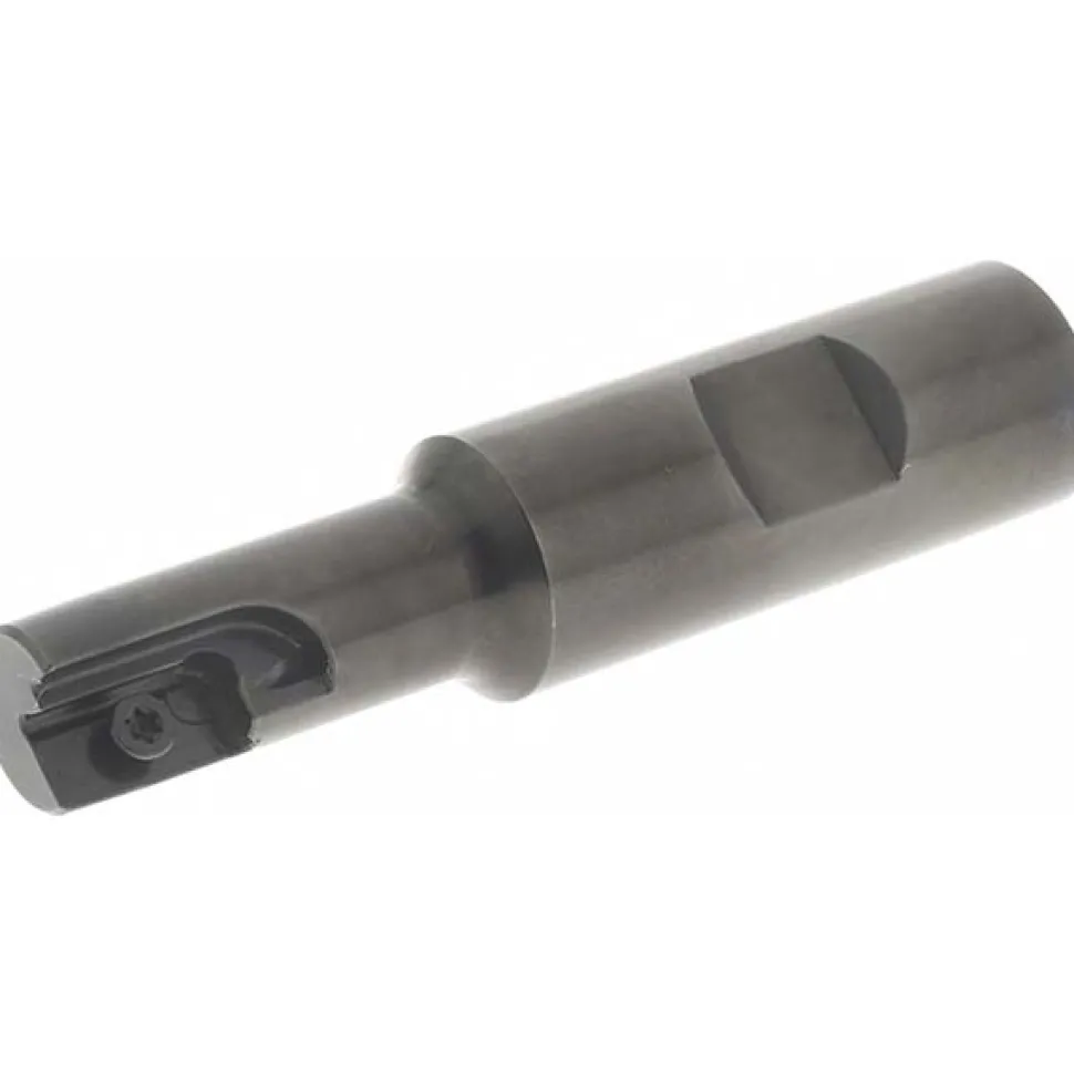 Indexable Thread Mill: 0.67" Cut Dia, 1.18" Max Hole Depth, Alloy Steel
