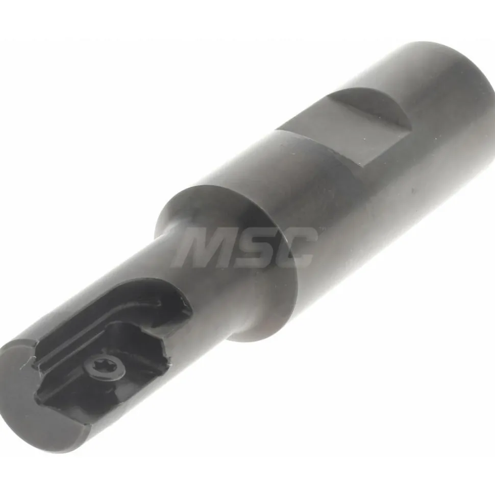 Indexable Thread Mill: 0.67" Cut Dia, 1.18" Max Hole Depth, Alloy Steel
