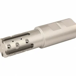 Indexable Thread Mill: 0.866" Cut Dia, 2.56" Max Hole Depth, Internal & External, Solid Carbide
