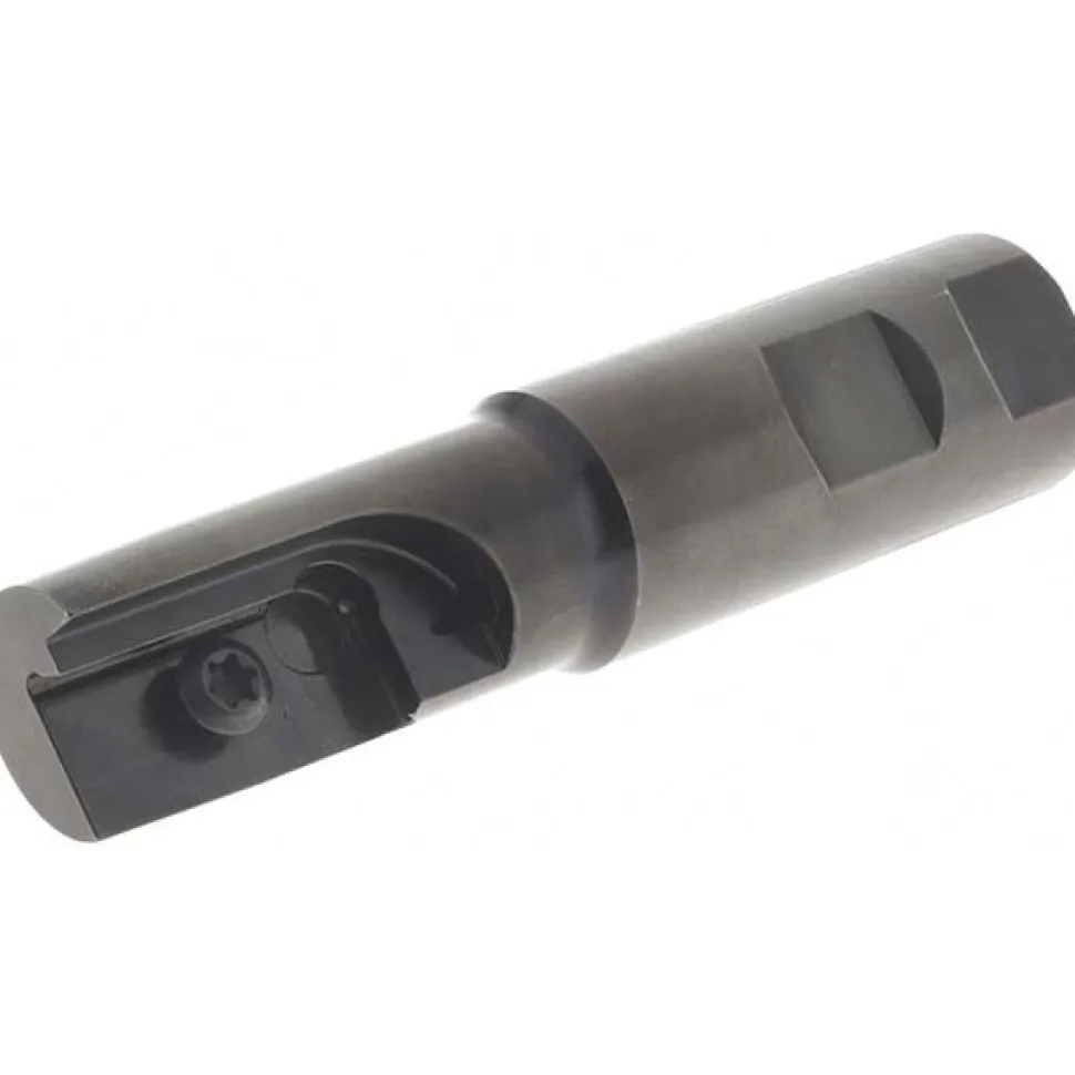 Indexable Thread Mill: 10.14" Cut Dia, 1.85" Max Hole Depth, Alloy Steel