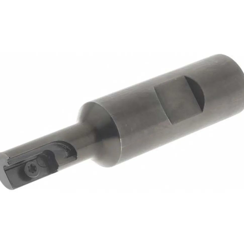 Indexable Thread Mill: 0.57" Cut Dia, 1" Max Hole Depth, Alloy Steel