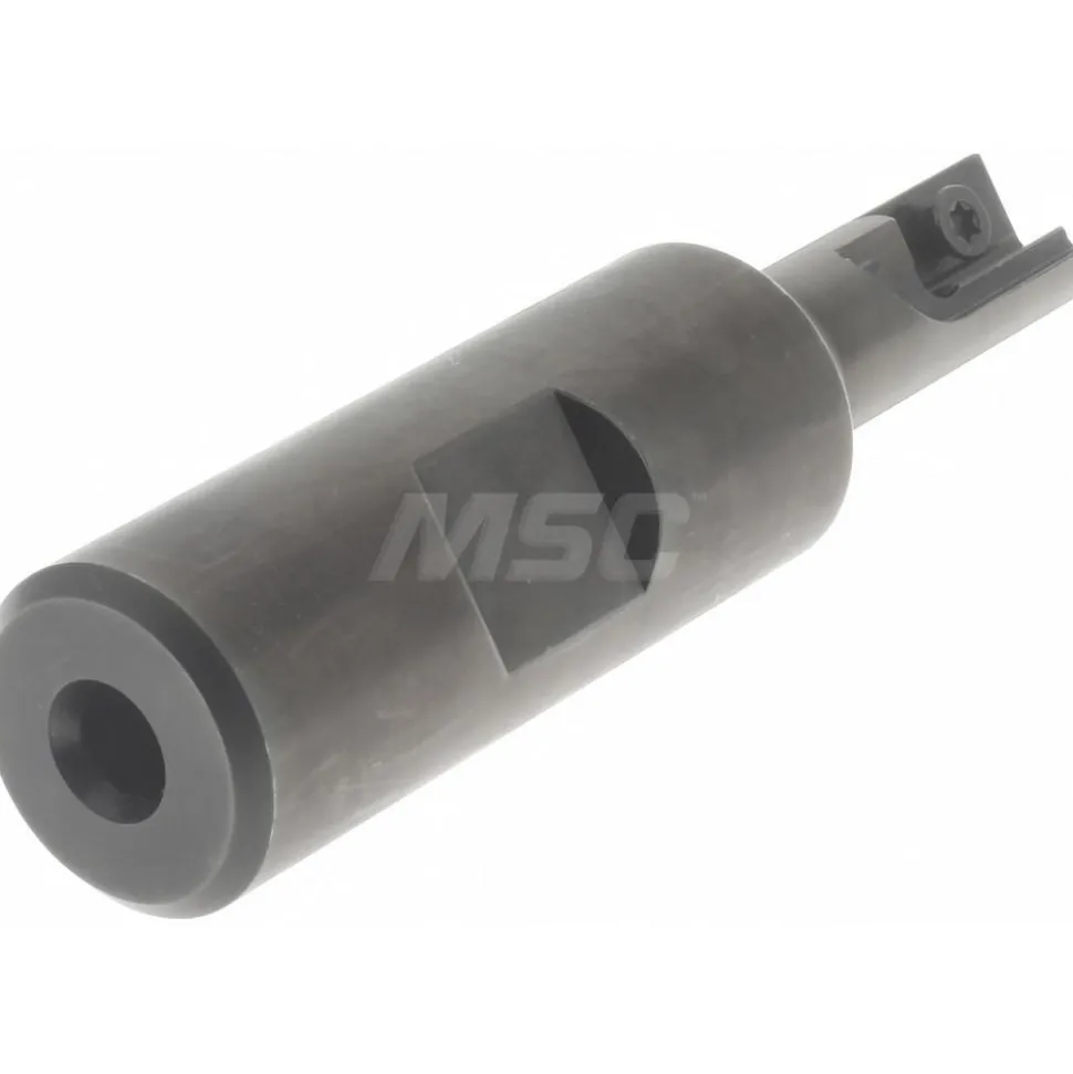 Indexable Thread Mill: 0.57" Cut Dia, 1" Max Hole Depth, Alloy Steel