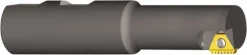 Indexable Thread Mill: 0.453" Cut Dia, 0.79" Max Hole Depth, Internal & External, Solid Carbide