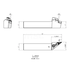 Indexable Turning Toolholder:
