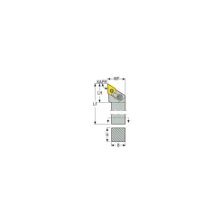 Indexable Turning Toolholder: MDJNR & L164D, Clamp & Pin