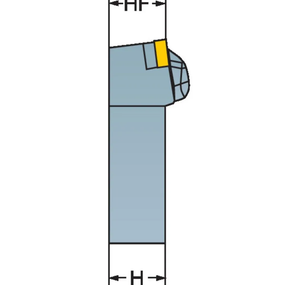 Indexable Turning Toolholder: Wedge