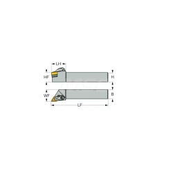 Indexable Turning Toolholder: DDJNR & L164, Clamp
