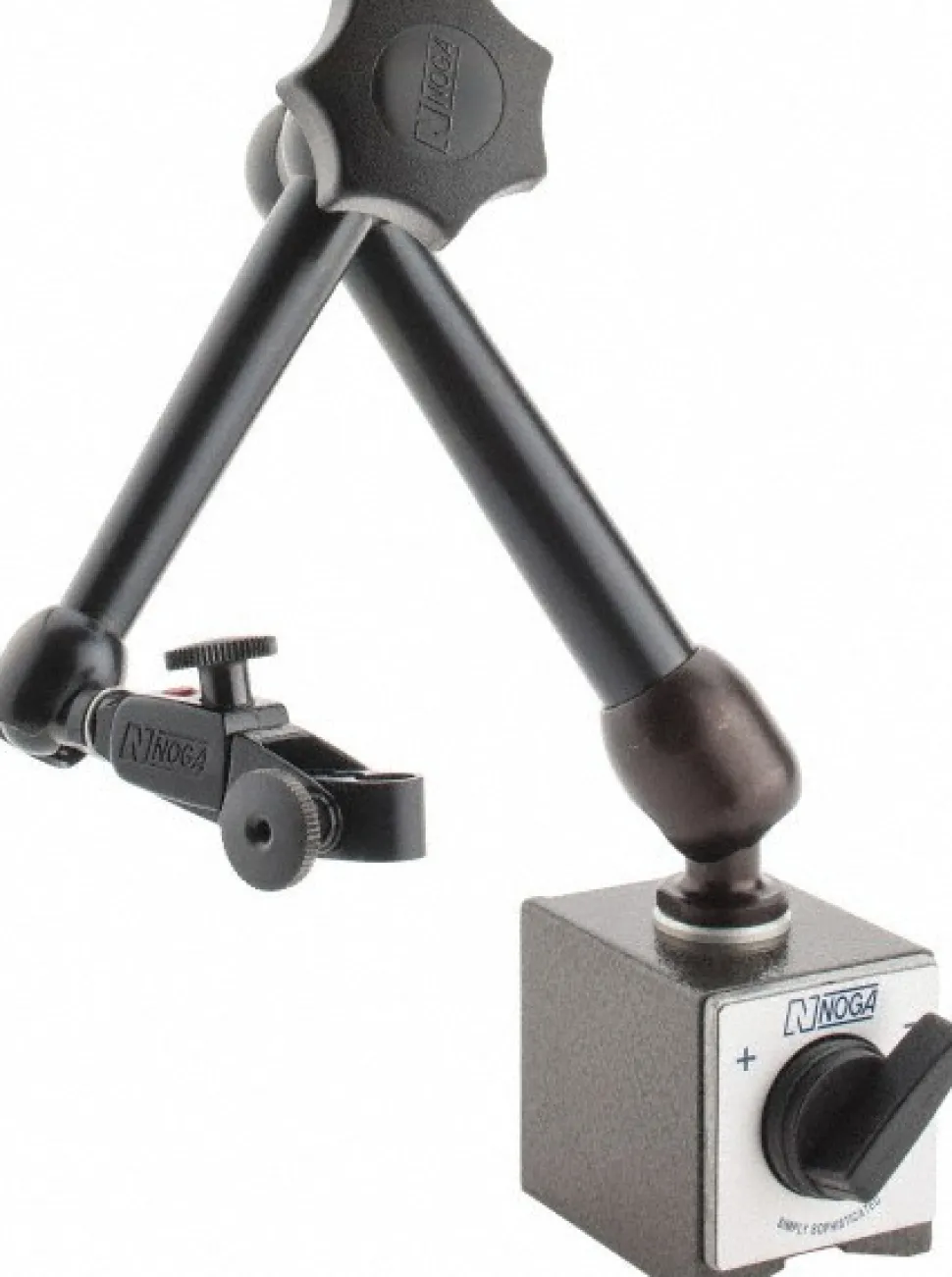 Indicator Positioner & Holder: Fine Adjustment, Includes Base