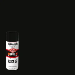 Industrial Choice 1600 Multi-Purpose Enamel Spray Paint, Black, Gloss, 12 oz