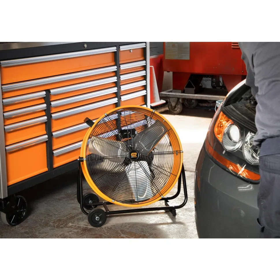 Industrial Circulation Fan: 24" Dia