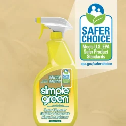 Industrial Cleaner & Degreaser Lemon Scent, 24 oz Spray Bottle