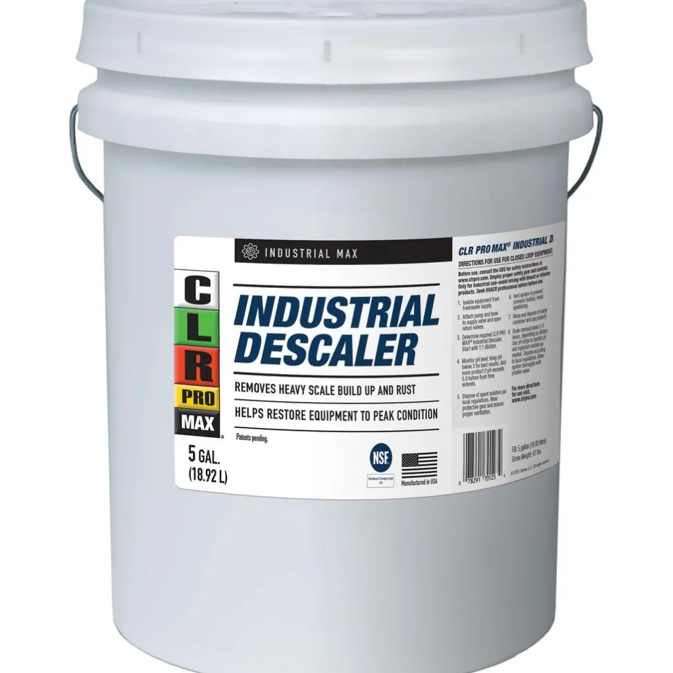 Industrial Descaler, Concentrated Scale Removing Formula, 5 Gallon Pail