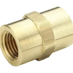 Industrial Pipe Coupling: 1/4" Female Thread, FNPTF