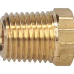 Industrial Pipe Hex Plug: 1/4" Male Thread, MNPTF
