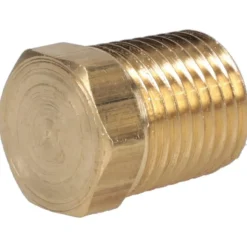 Industrial Pipe Hex Plug: 1/4