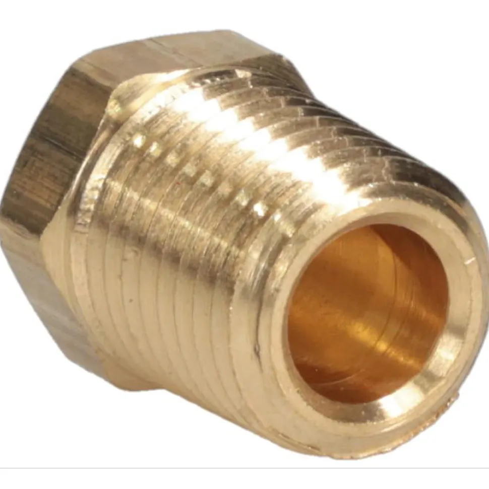 Industrial Pipe Hex Plug: 1/4" Male Thread, MNPTF