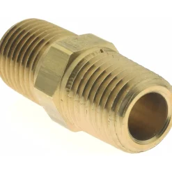 Industrial Pipe Hex Plug: 1/4" Male Thread, MNPTF