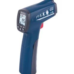 Infrared Thermometers: Display Type: LCD; Accuracy: ±4°F (2°C) or ±2% rdg.; Compatible Surface Type: Dull, Dark, Light, Concrete