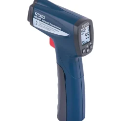 Infrared Thermometers: Display Type: LCD; Accuracy: ±4°F (2°C) or ±2% rdg.; Compatible Surface Type: Dull, Dark, Light, Concrete