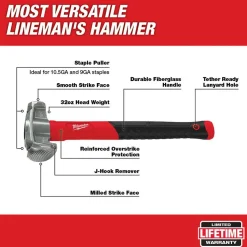 4-in-1 Lineman's Hammer