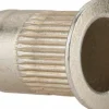 1/4-20, 0.39 Insert Dia, 0.58" OAL, Knurled Body Open End Threaded Insert