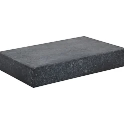 Inspection Surface Plate: 12" Wide, 18" Long, 3" Thick, Granite, No Ledge, Grade B