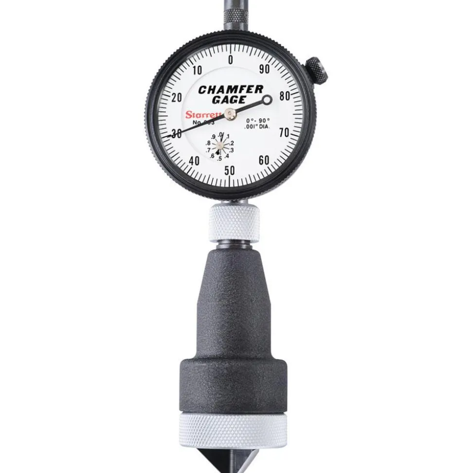 Internal Chamfer Gage: 0 to 1", 0 to 90 °