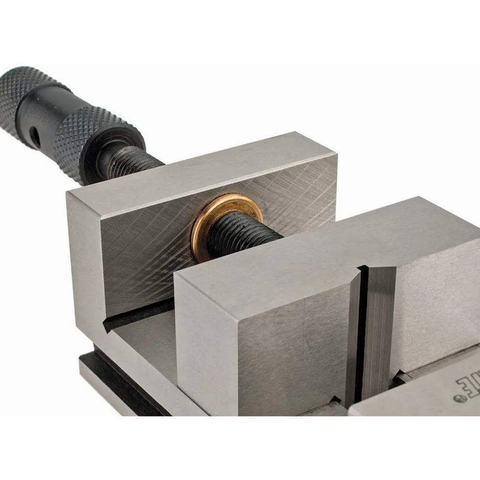 2-3/8" Jaw Width, 2-1/8" Jaw Opening Capacity, 1" Jaw Height, Toolmaker's Vise