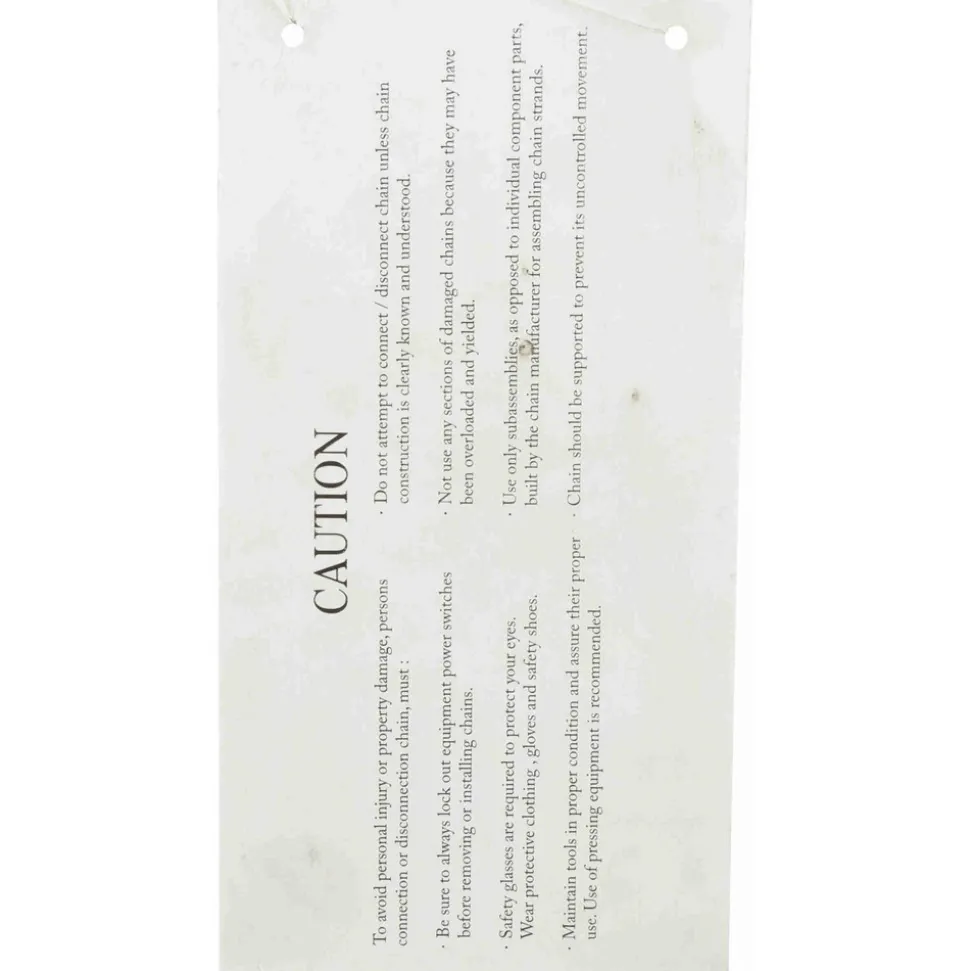 J60-100CHAIN ANSI No. 100 Chain Breaker