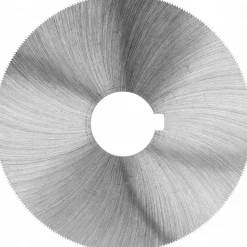 Jeweler's Saw: 3" Dia, 0.032" Thick, 1/2" Arbor Hole, 168 Teeth, High Speed Steel