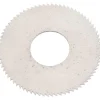 Jeweler's Saw: 1" Dia, 0.02" Thick, 3/8" Arbor Hole, 76 Teeth, High Speed Steel