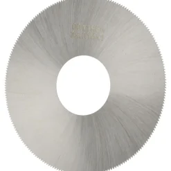 Jeweler's Saw: 3" Dia, 0.014" Thick, 1" Arbor Hole, 220 Teeth, High Speed Steel