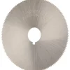 Jeweler's Saw: 2-1/2" Dia, 0.057" Thick, 1/2" Arbor Hole, 140 Teeth, High Speed Steel