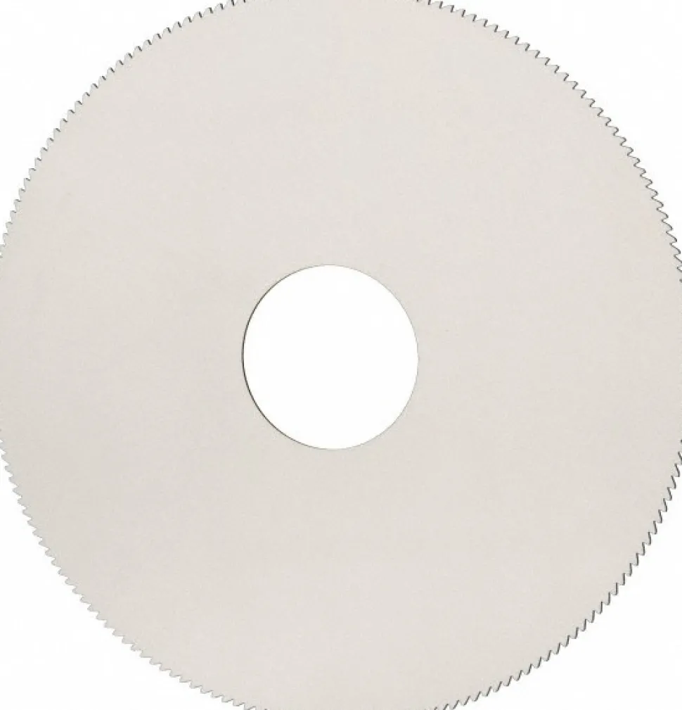 Jeweler's Saw: 2" Dia, 0.02" Thick, 1/2" Arbor Hole, 190 Teeth, Solid Carbide